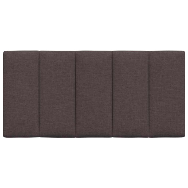 Kopfteil-Kissen Dunkelbraun 100 cm Stoff