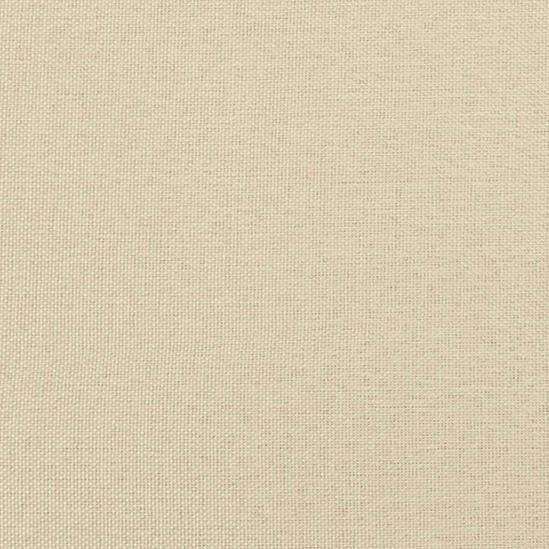 Kopfteil-Kissen Creme 100 cm Stoff