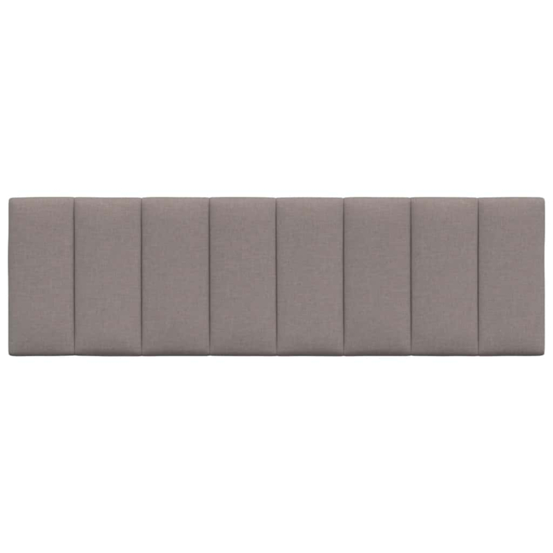 Kopfteil-Kissen Taupe 160 cm Stoff