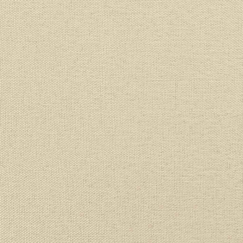 Kopfteil-Kissen Creme 140 cm Stoff