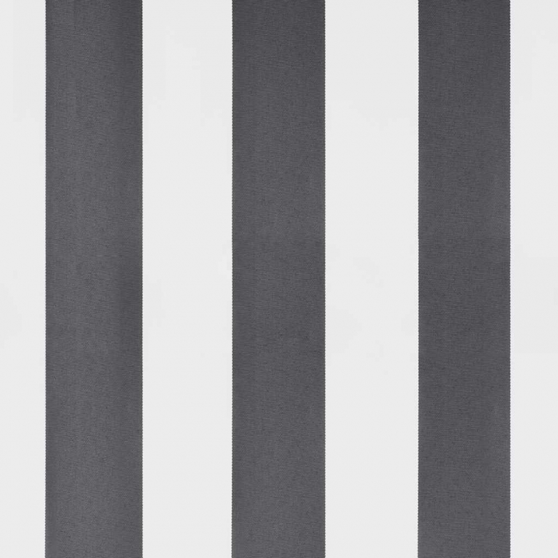 Markise Manuell Anthrazit und Weiß 600x300 cm