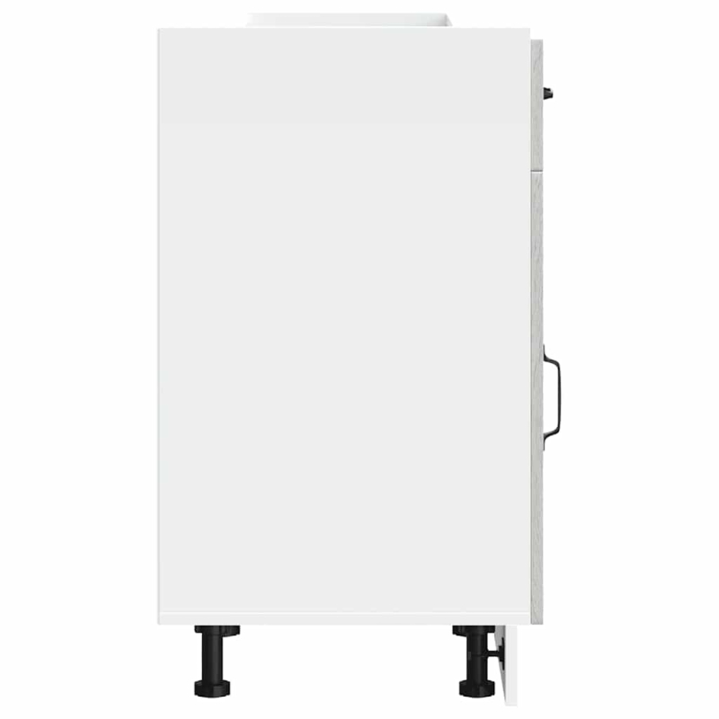 Küchenunterschrank Kalmar Grau Sonoma Holzwerkstoff