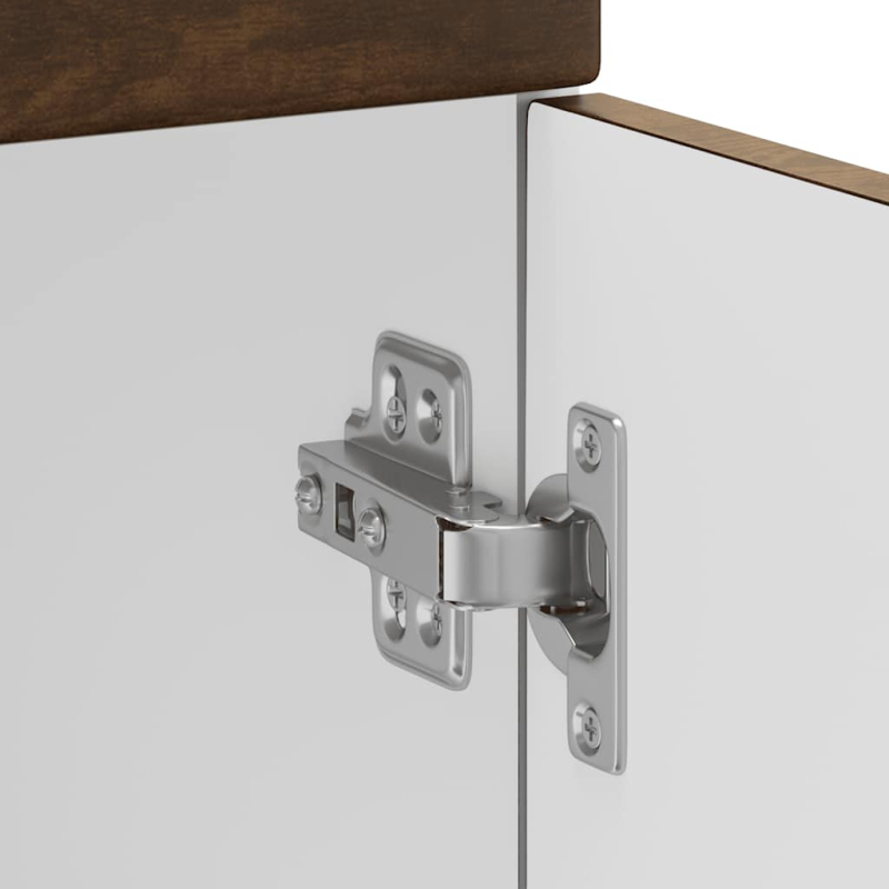 Küchenunterschrank Kalmar Räuchereiche Holzwerkstoff