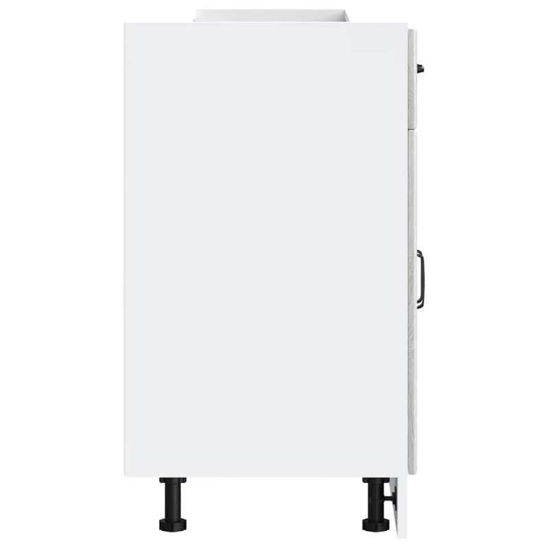 Küchenunterschrank Kalmar Grau Sonoma Holzwerkstoff