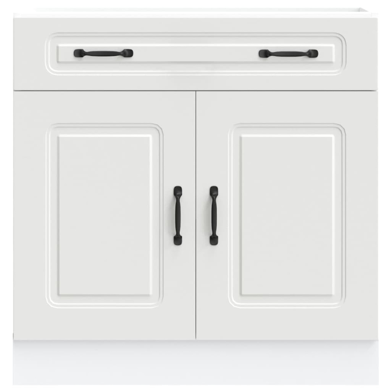 Küchenunterschrank Kalmar Weiß Holzwerkstoff