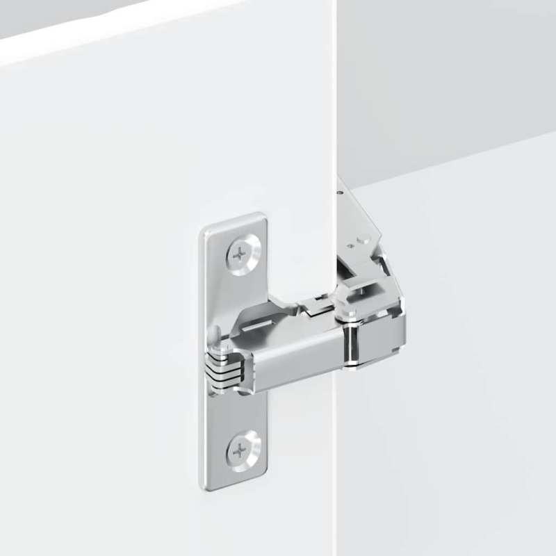 Küchen-Eckunterschrank Kalmar Weiß Holzwerkstoff