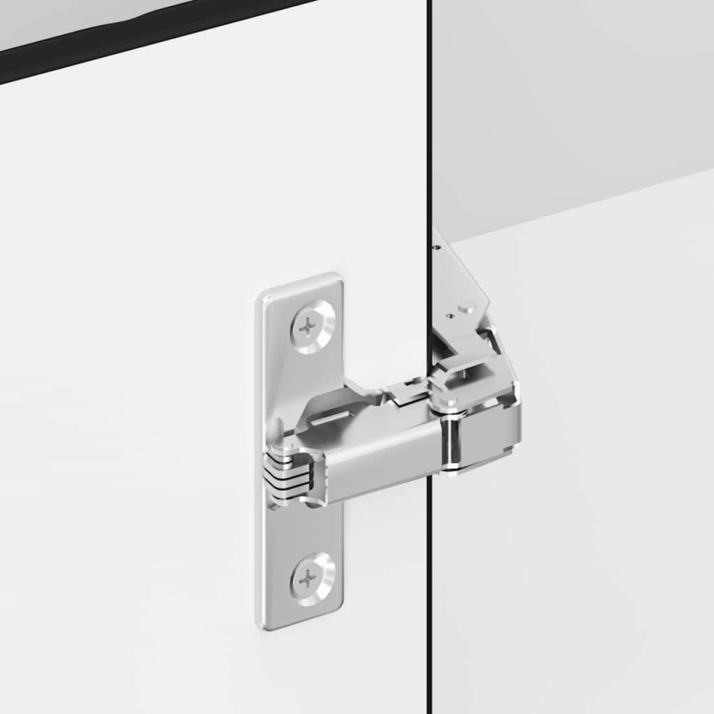 Küchen-Eckunterschrank Kalmar Schwarz Holzwerkstoff