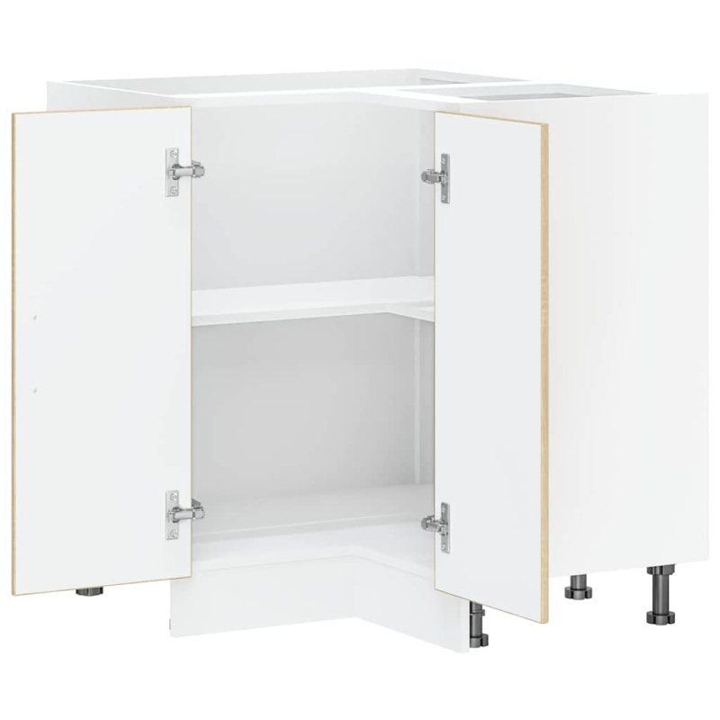 Küchen-Eckunterschrank Kalmar Sonoma-Eiche Holzwerkstoff