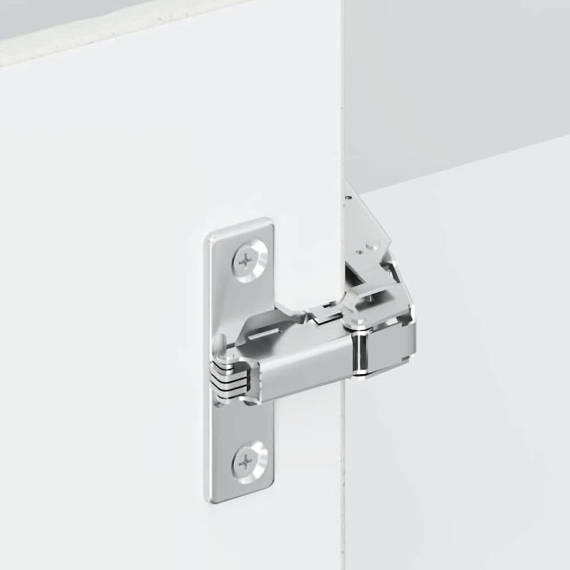 Küchen-Eckunterschrank Kalmar Betongrau Holzwerkstoff