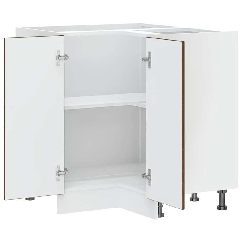 Küchen-Eckunterschrank Kalmar Braun Eichen-Optik Holzwerkstoff