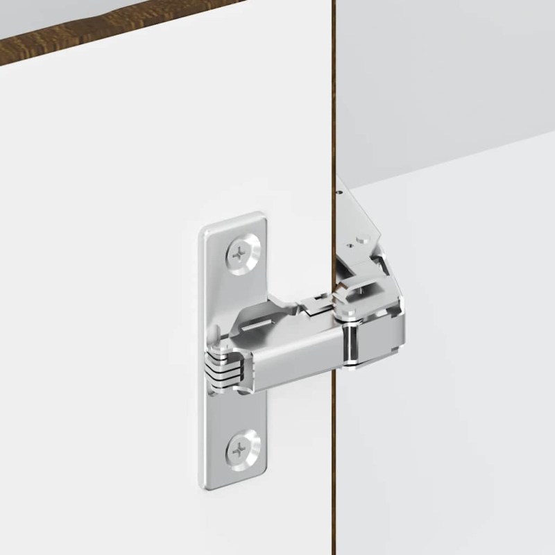 Küchen-Eckunterschrank Kalmar Braun Eichen-Optik Holzwerkstoff