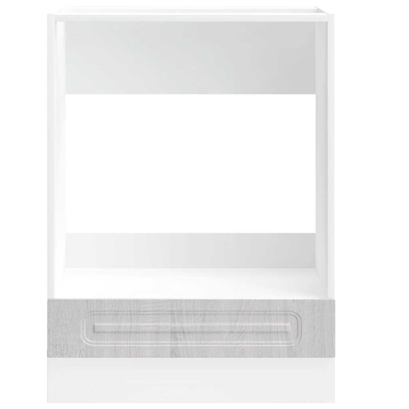 Herdumbauschrank Kalmar Grau Sonoma Holzwerkstoff