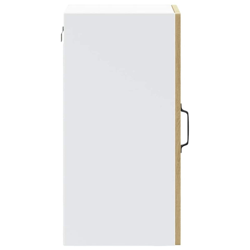 Küchen-Hängeschrank mit Glastür Kalmar Sonoma-Eiche Holzwerkstoff