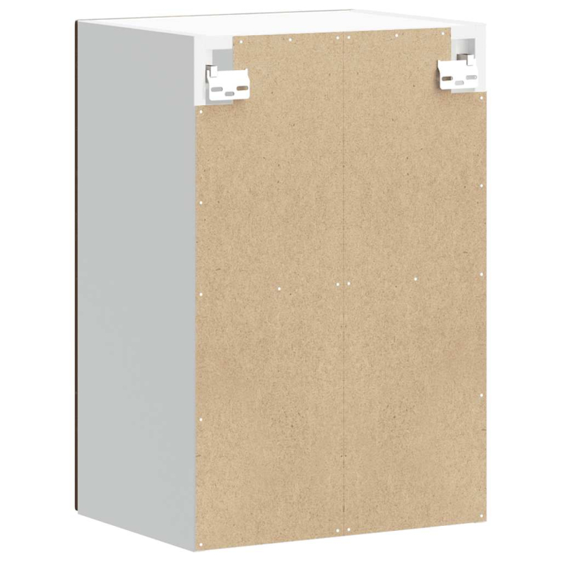 Küchen-Hängeschrank mit Glastür Kalmar Räuchereiche Holzwerkstoff