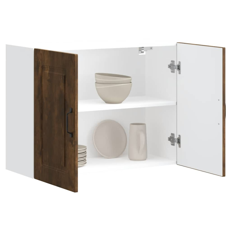 Küchen-Hängeschrank Kalmar Räuchereiche Holzwerkstoff