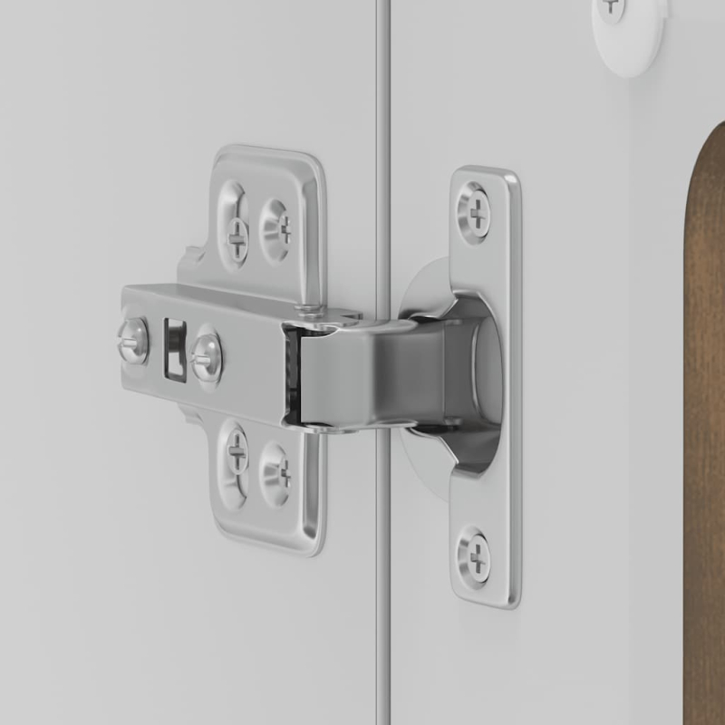 Küchen-Hängeschrank mit Glastür Kalmar Räuchereiche Holzwerkstoff