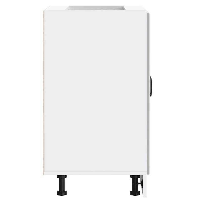 Spülenunterschrank Lucca Weiß Holzwerkstoff