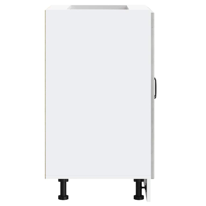 Spülenunterschrank Lucca Betongrau Holzwerkstoff