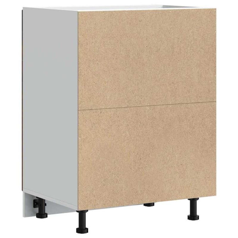 Spülenunterschrank Lucca Räuchereiche Holzwerkstoff