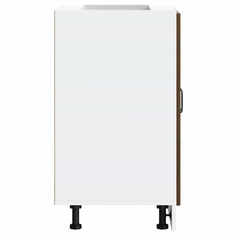 Spülenunterschrank Lucca Braun Eichen-Optik Holzwerkstoff