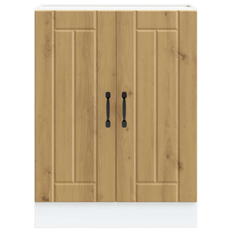 Spülenunterschrank Lucca Artisan-Eiche Holzwerkstoff