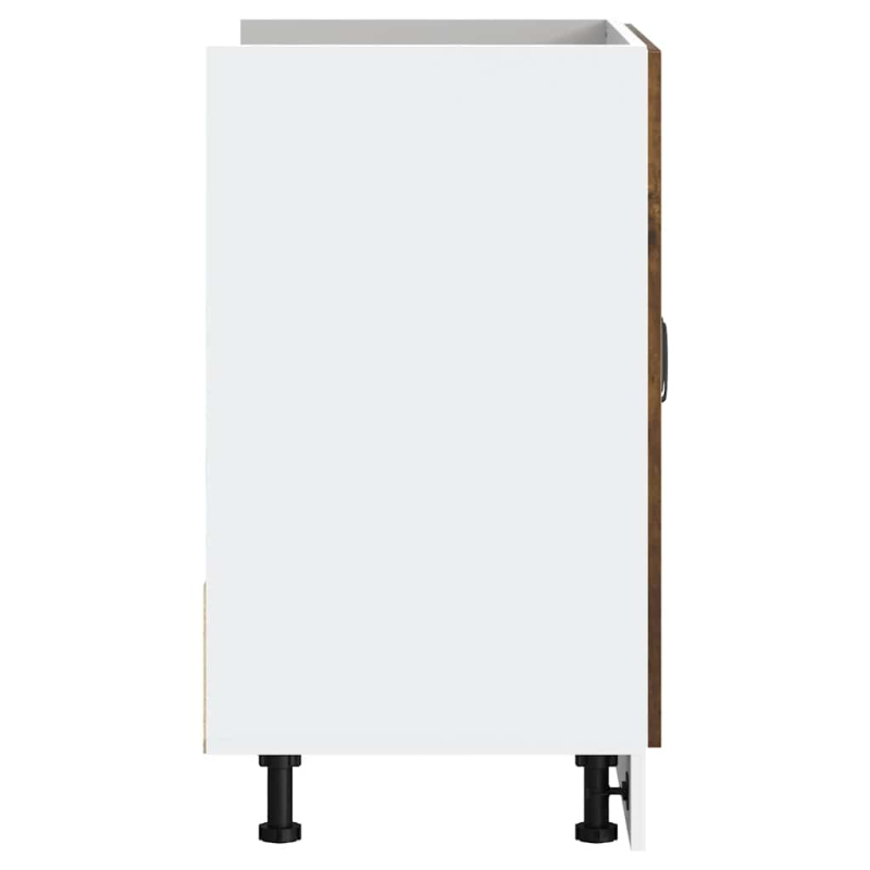 Spülenunterschrank Lucca Räuchereiche Holzwerkstoff