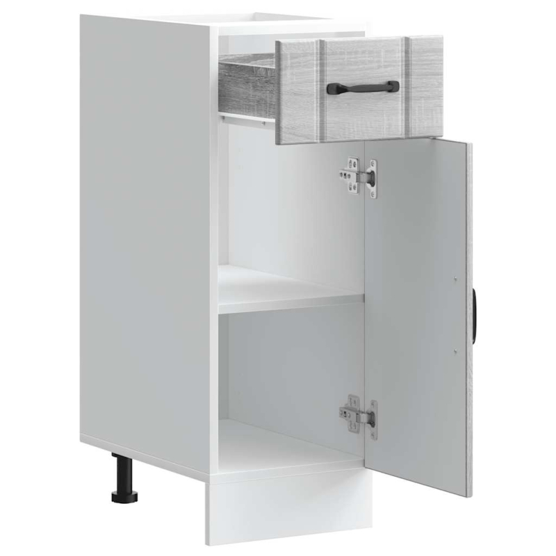 Küchen-Unterschrank Lucca Grau Sonoma Holzwerkstoff