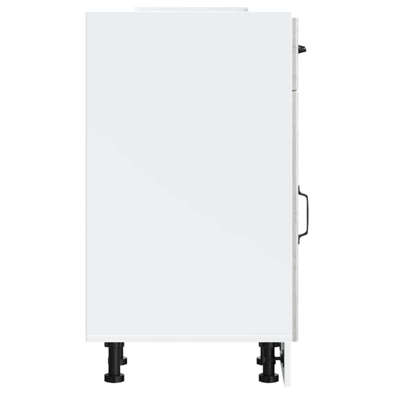 Küchen-Unterschrank Lucca Grau Sonoma Holzwerkstoff