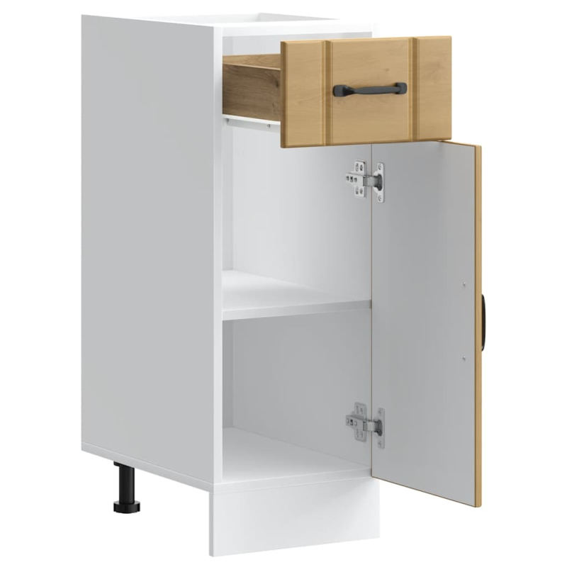 Küchen-Unterschrank Lucca Artisan-Eiche Holzwerkstoff