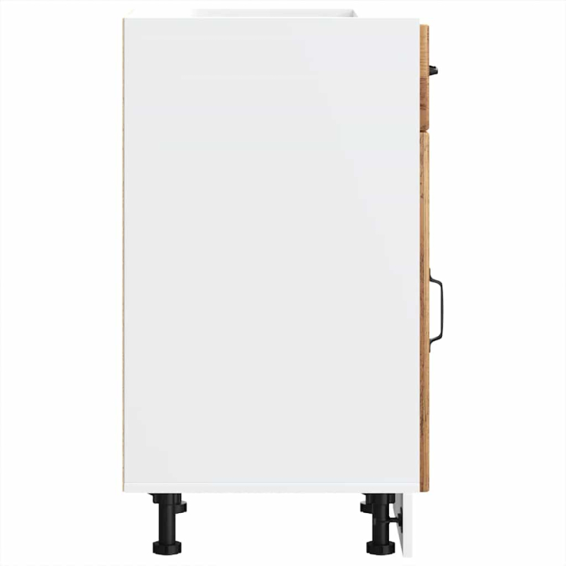 Küchen-Unterschrank Lucca Altholz-Optik Holzwerkstoff