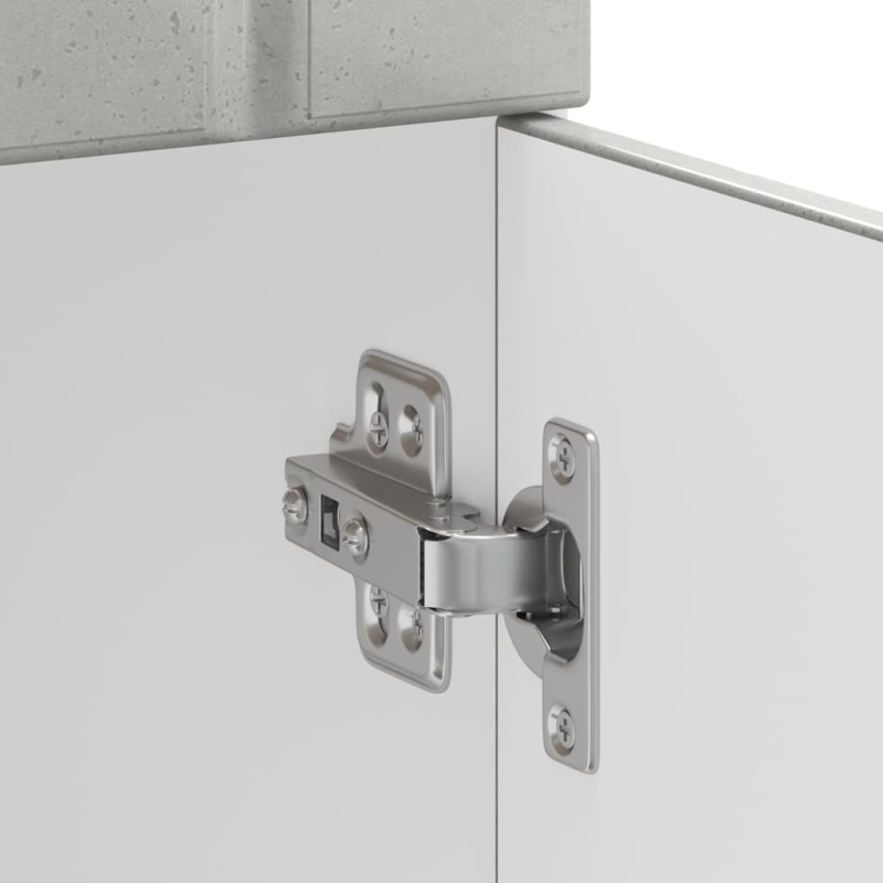 Küchen-Unterschrank Lucca Betongrau Holzwerkstoff