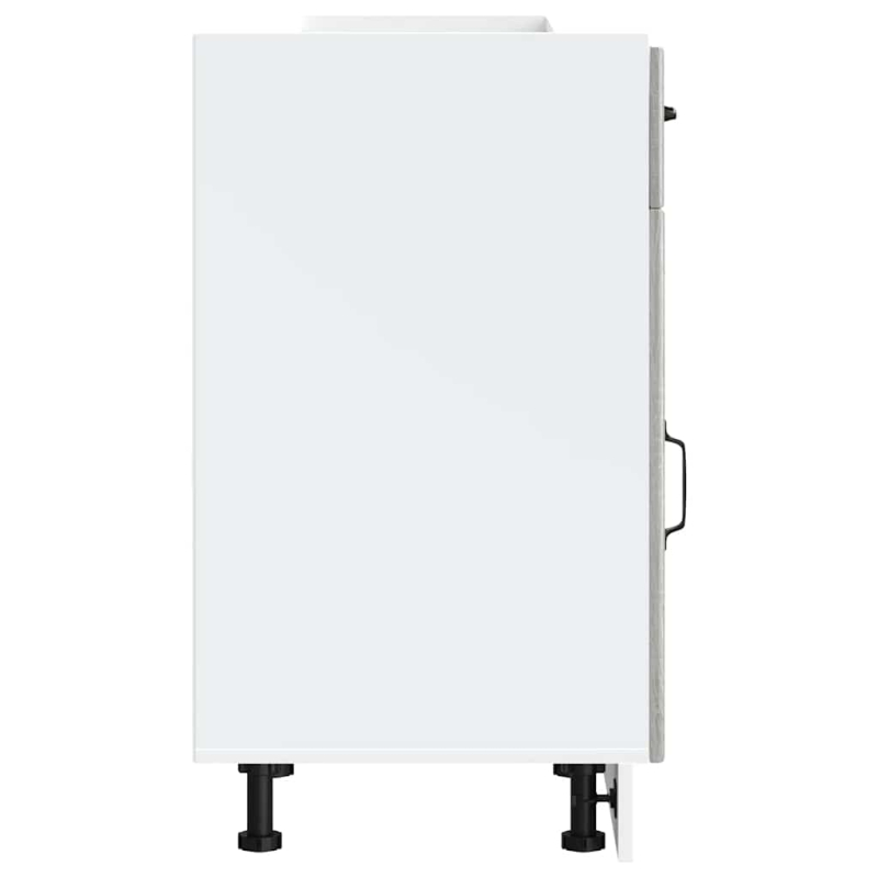 Küchen-Unterschrank Lucca Grau Sonoma Holzwerkstoff