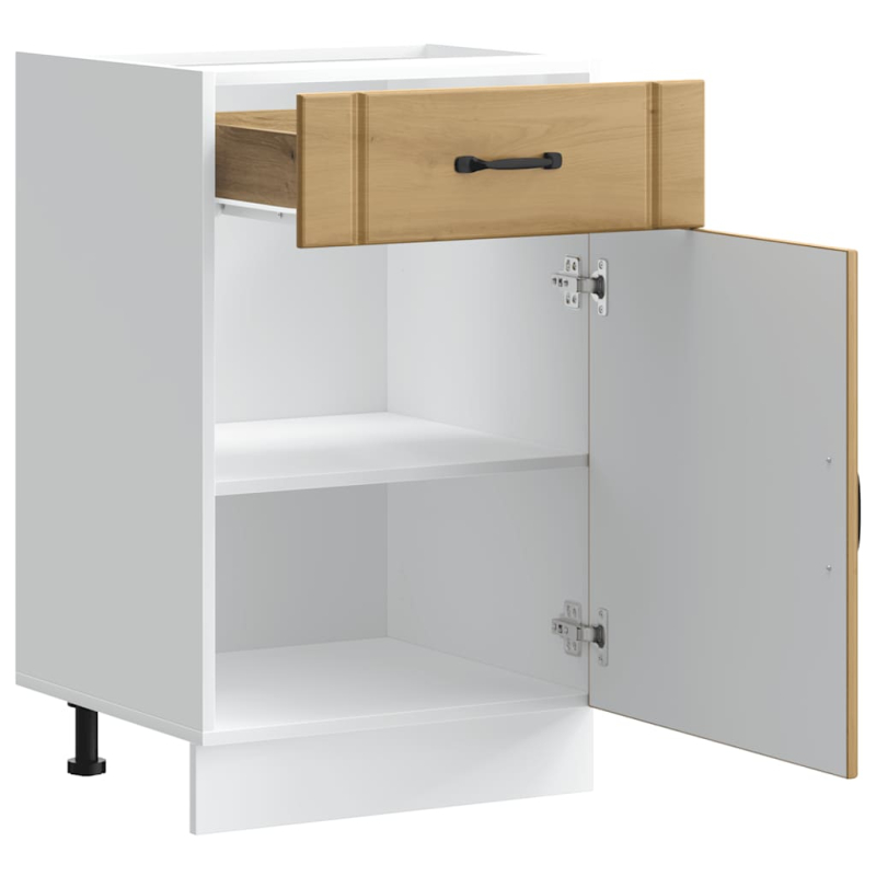 Küchen-Unterschrank Lucca Artisan-Eiche Holzwerkstoff