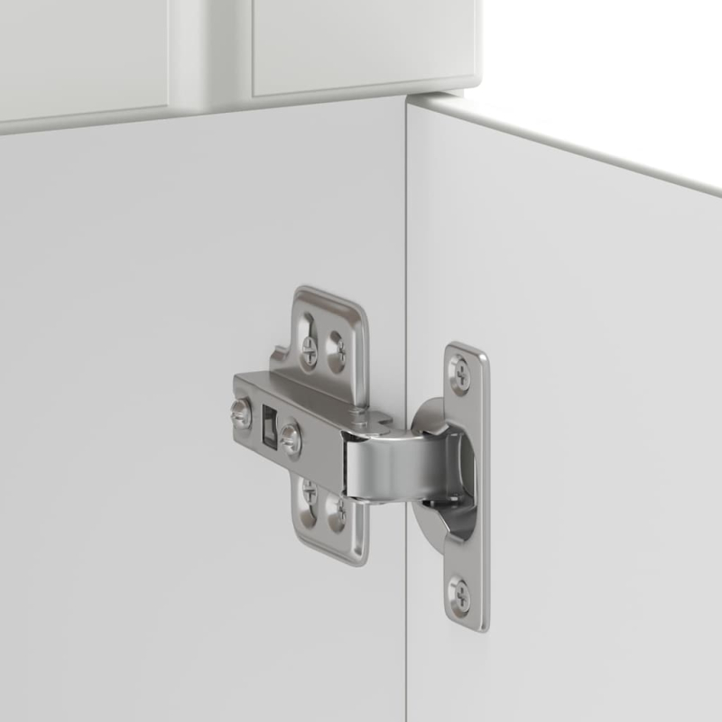 Küchen-Unterschrank Lucca Weiß Holzwerkstoff