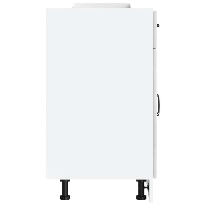 Küchen-Unterschrank Lucca Betongrau Holzwerkstoff