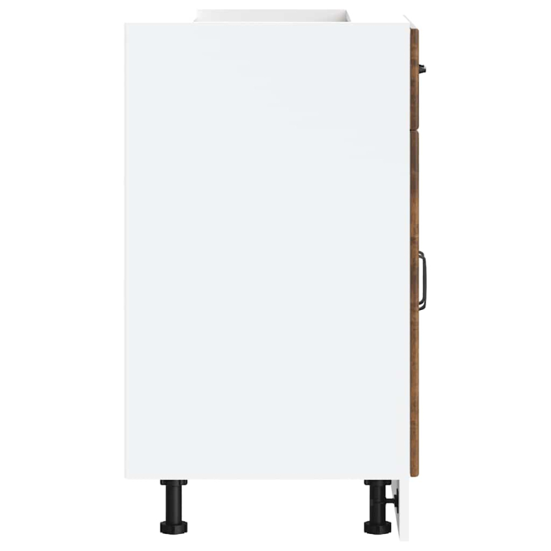 Küchen-Unterschrank Lucca Räuchereiche Holzwerkstoff