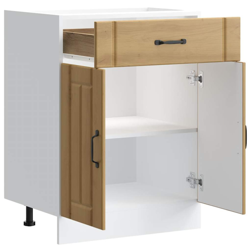 Küchen-Unterschrank Lucca Artisan-Eiche Holzwerkstoff