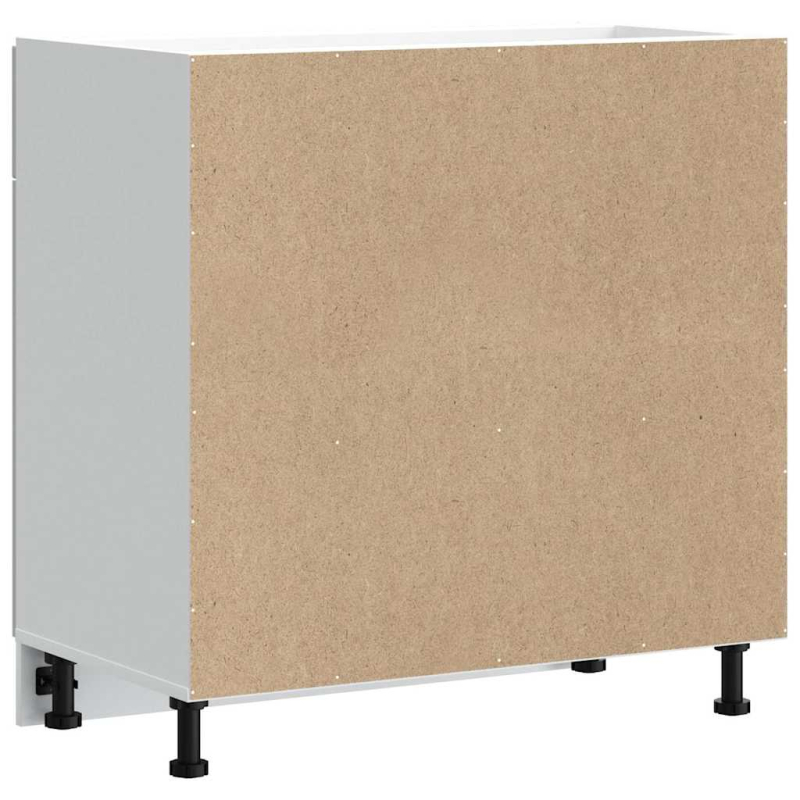 Küchen-Unterschrank Lucca Weiß Holzwerkstoff