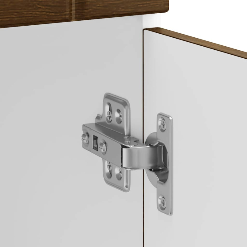 Küchen-Unterschrank Lucca Braun Eichen-Optik Holzwerkstoff