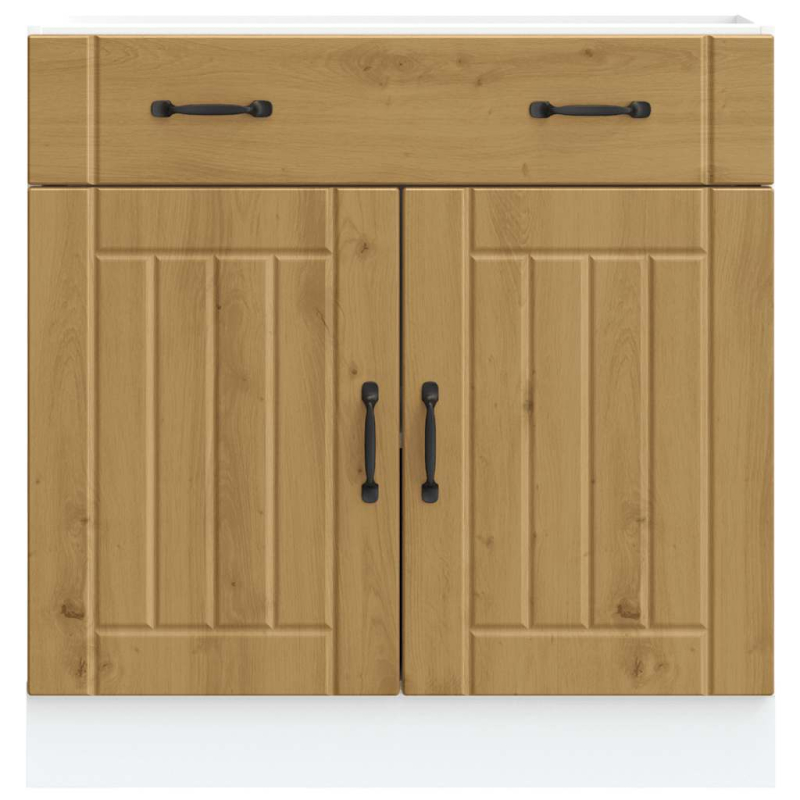 Küchen-Unterschrank Lucca Artisan-Eiche Holzwerkstoff