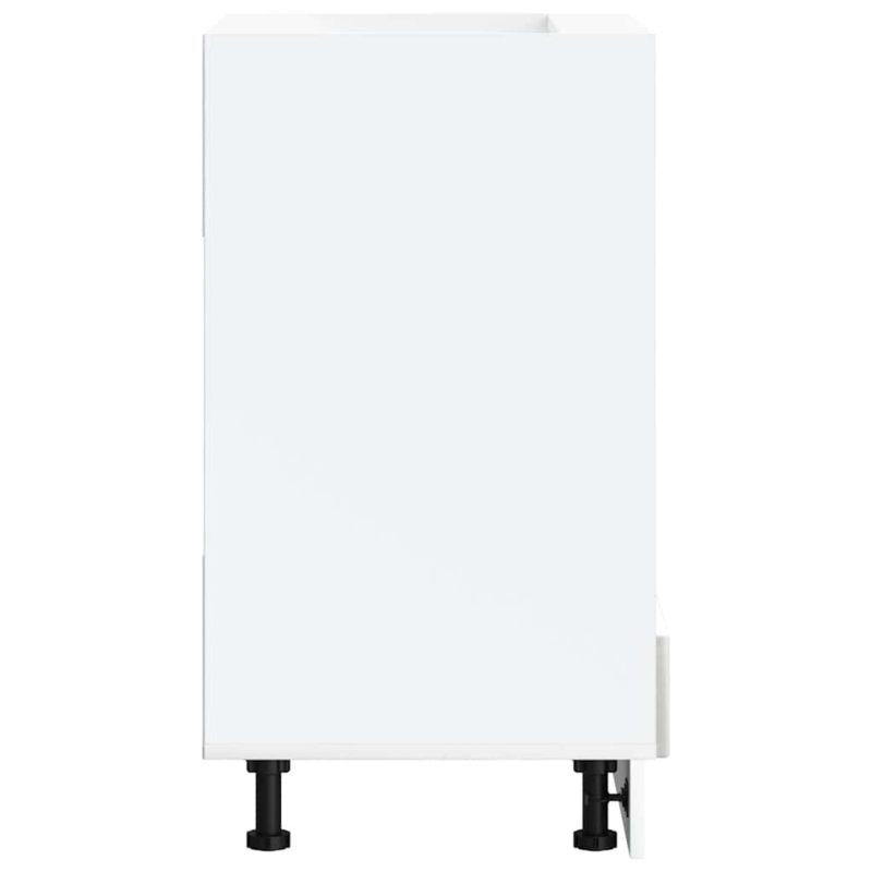 Herdumbauschrank Lucca Betongrau Holzwerkstoff