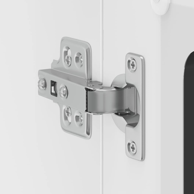 Küchen-Hängeschrank mit Glastür Lucca Schwarz