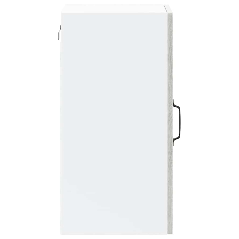 Küchen-Hängeschrank mit Glastür Lucca Grau Sonoma