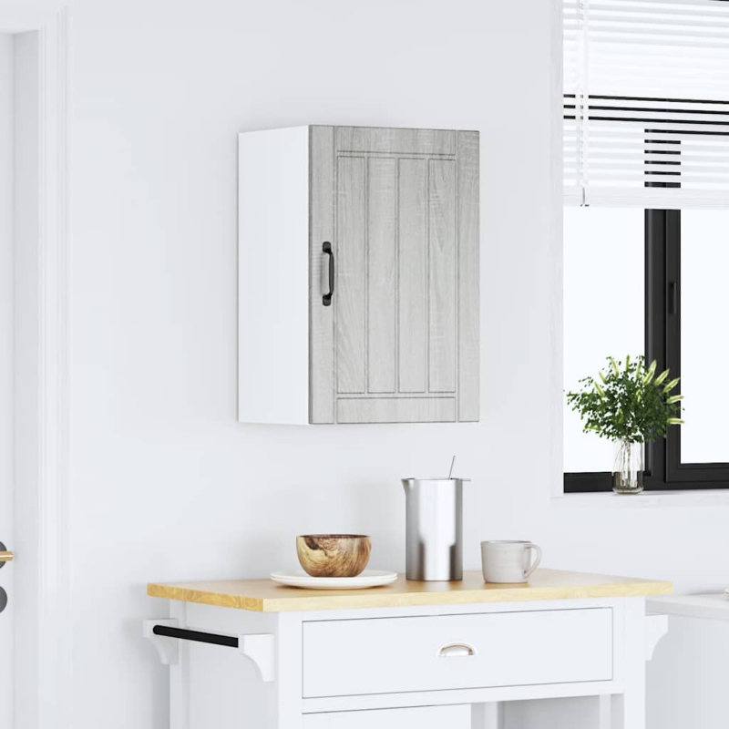 Küchen-Hängeschrank Lucca Grau Sonoma Holzwerkstoff