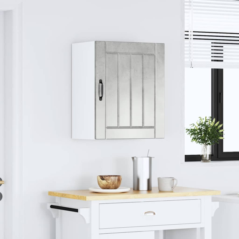 Küchen-Hängeschrank Lucca Betongrau Holzwerkstoff