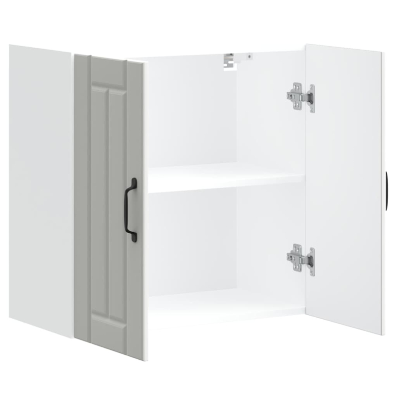 Küchen-Hängeschrank Lucca Weiß Holzwerkstoff