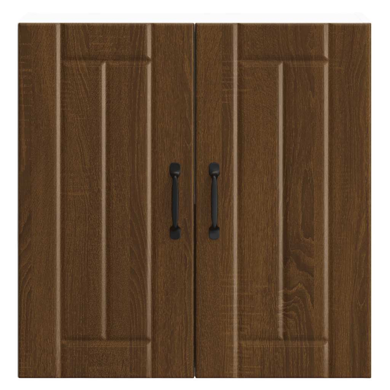 Küchen-Hängeschrank Lucca Braun Eichen-Optik Holzwerkstoff