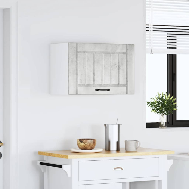 Küchen-Hängeschrank Lucca Betongrau Holzwerkstoff