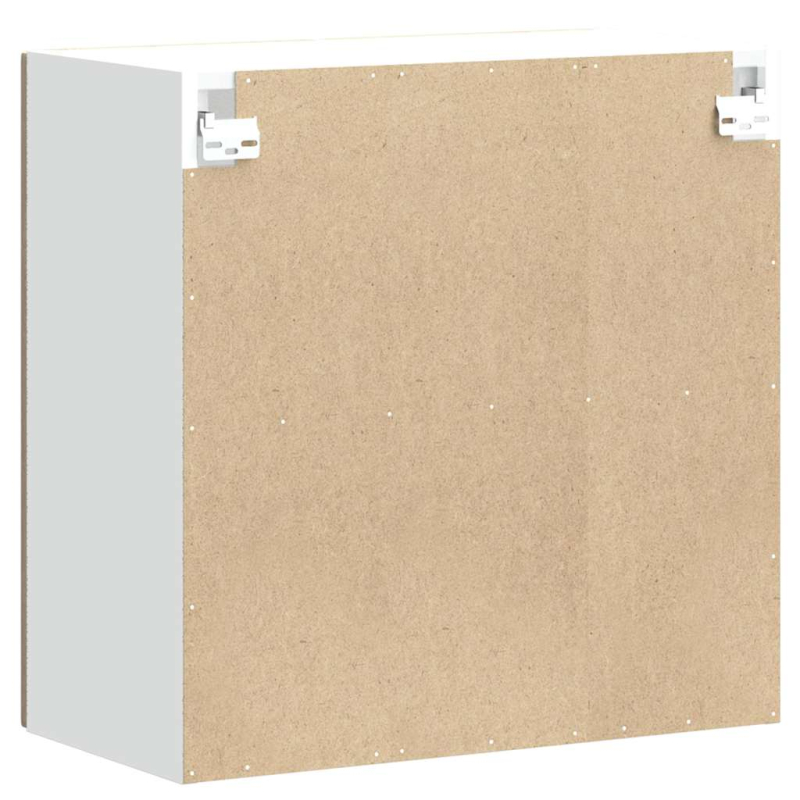 Küchen-Hängeschrank mit Glastür Lucca Sonoma-Eiche Holzwerkstoff