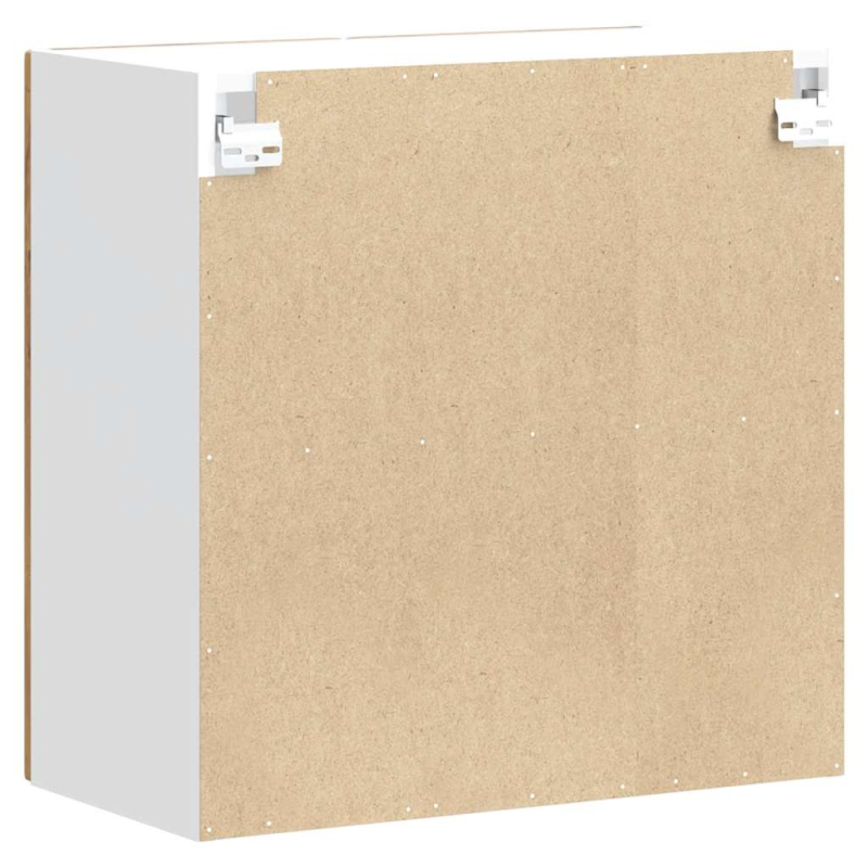 Küchen-Hängeschrank mit Glastür Lucca Altholz-Optik Holzwerkstoff